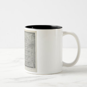 Innenraum des späten Theaters königlich, Drury Zweifarbige Tasse