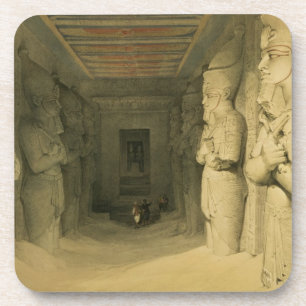 Innenraum des Tempels von Abu Simbel, von "Ägypte Untersetzer