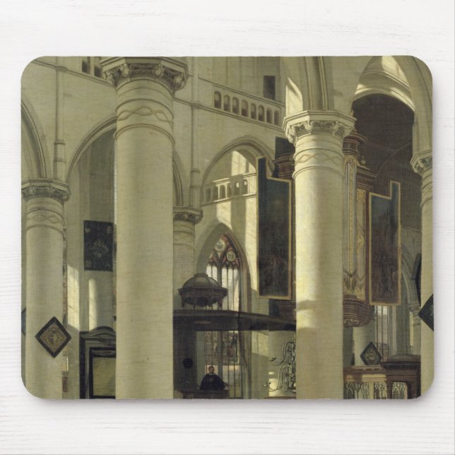 Innenraum einer Kirche Mousepad (Vorne)