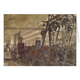 Innenraum einer Munitions-Fabrik, 1916-17