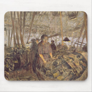 Innenraum einer Munitions-Fabrik Mousepad