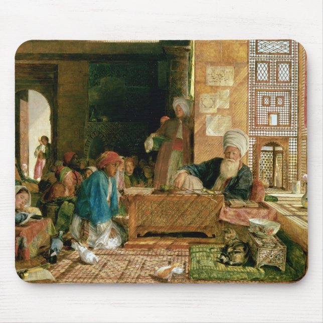 Innenraum einer Schule, Kairo Mousepad (Vorne)