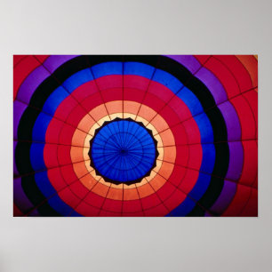 Innenraum eines Heißluftballons Poster