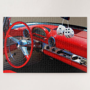 Innenraum eines klassischen Autos