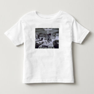 Innenraum eines Nil-Bootes (b&w Foto) Kleinkind T-shirt