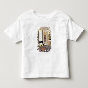Innenraum mit Möbeln entwarf durch Ruhlmann, von Kleinkind T-shirt