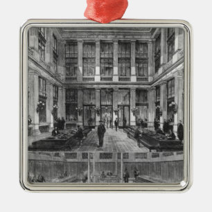 Innenraum und Querschnitt Ornament Aus Metall