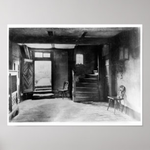 Innenraum von Johann Sebastian Bachs Haus Poster