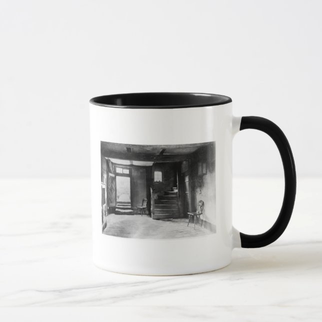 Innenraum von Johann Sebastian Bachs Haus Tasse (Rechts)
