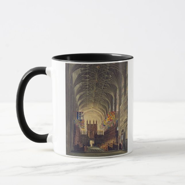 Innenraum von St George Kapelle, Windsor Schloss, Tasse (Links)