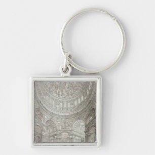 Innenraum von St Paul Kathedrale, 1817 Schlüsselanhänger
