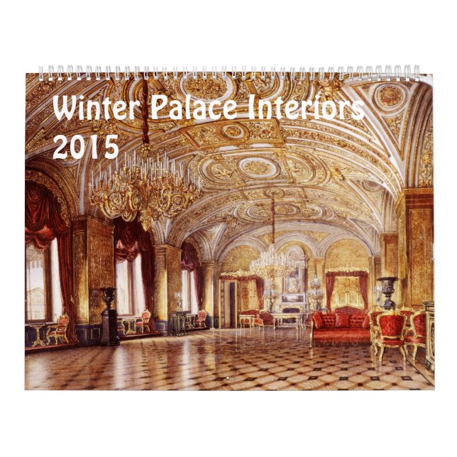 Innenräume des Winterpalastes 2015 Kalender (Titelbild)