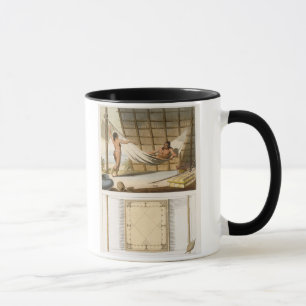 Innenszene, die amerikanischen Ureinwohner Tasse