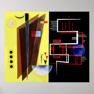 Inner Alliance Gemälde von Wassily Kandinsky Poster
