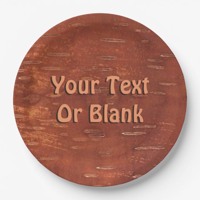 Inner Birch Bark Pappteller (Vorderseite)