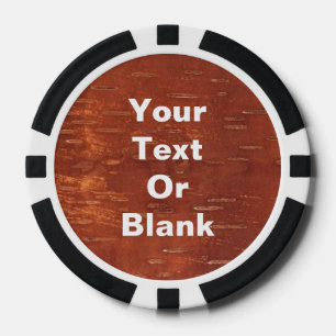 Inner Birch Bark Pokerchips