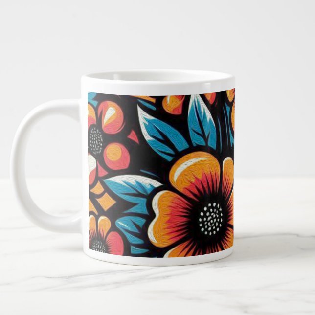 Inner Bloom Jumbo-Tasse (Links)