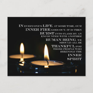 Inner Flame postcard Postkarte