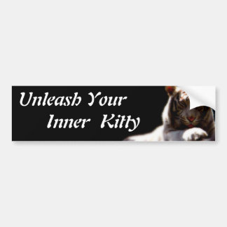 Inner Kitty Sticker Autoaufkleber