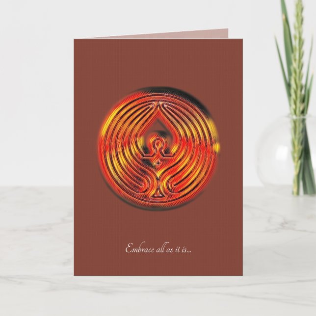 INNER LIGHT - Carte d'art NEWFLAME (Devant)