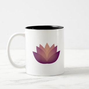 Inner Light Lotus Blume Zweifarbige Tasse