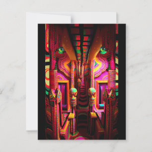 Inner Monolog Postkarte