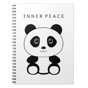 Inner Peace Panda Notizblock
