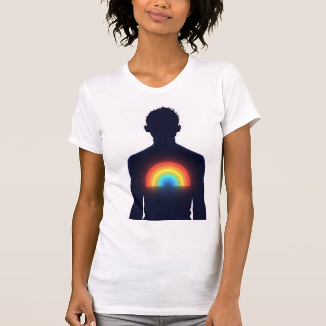 Inner Rainbow Glow T-Shirt (Vorderseite)