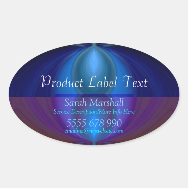 Inner Reflection New Age Product Label Aufkleber (Vorderseite)