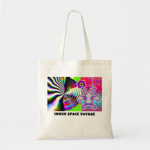 INNER SPACE VOYAGE ( Sie können die Worte ändern ) Tragetasche