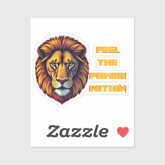 Inner Strength Unleashed Aufkleber (Blatt)