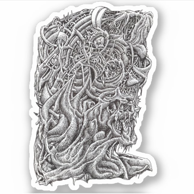 Innerbeastman Aufkleber (Vorderseite)