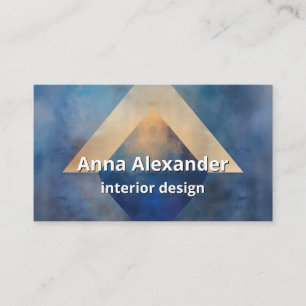 Innere Ausrichtung Minimales Design Visitenkarte