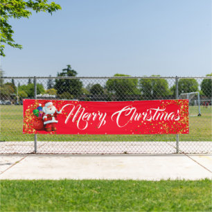 Innere Außenbanner frohe Weihnachten Banner