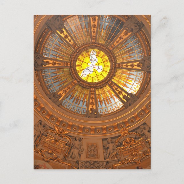 Innere Berliner Kathedrale (Berliner Dom) Postkarte (Vorderseite)
