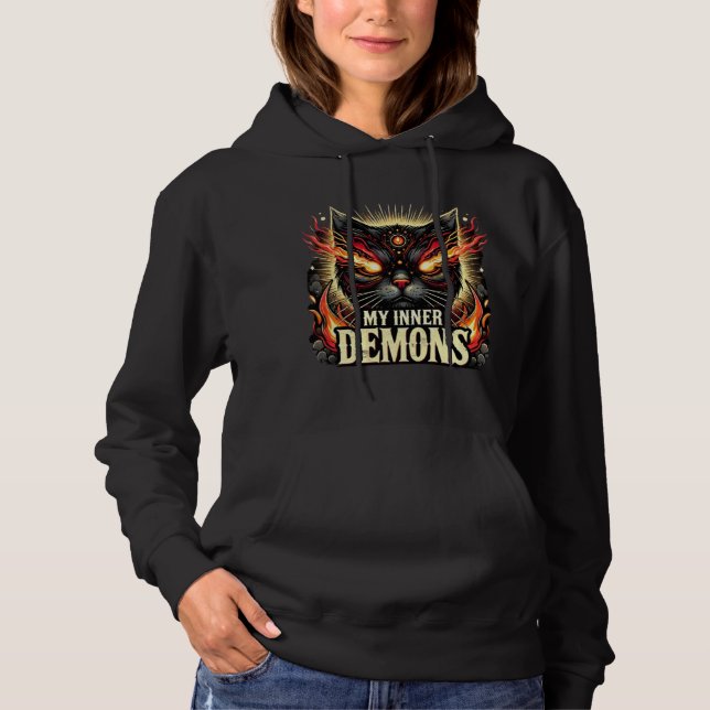 innere Dämonen Hoodie (Vorderseite)