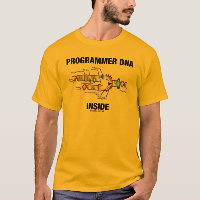 Innere des Programmierer-DNS (DNS-Reproduktion) T-Shirt (Vorderseite)