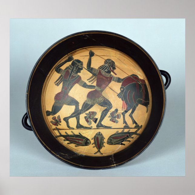 Innere einer Tasse Poster (Vorne)