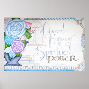Innere Harmonie Wandkunst Poster