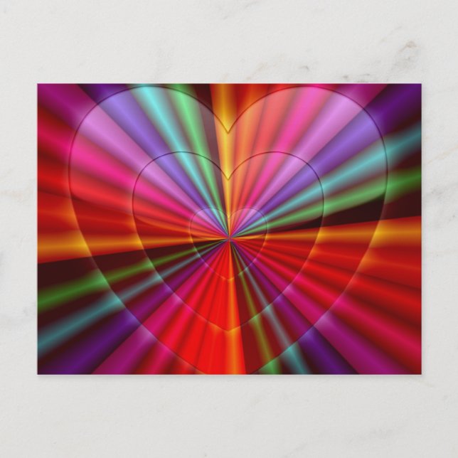 Innere Liebe Postkarte (Vorderseite)