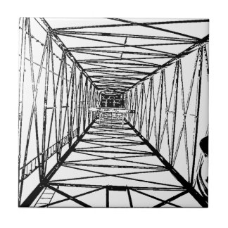 Innere Öl-Ölplattform-Skizze Fliese