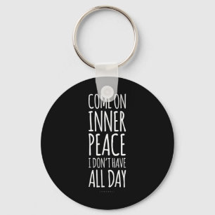 Innere Ruhe Meditation Yoga Liebhaber Geschenk. Lu Schlüsselanhänger