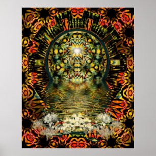 Innere Schönheit Psychedelisches Poster