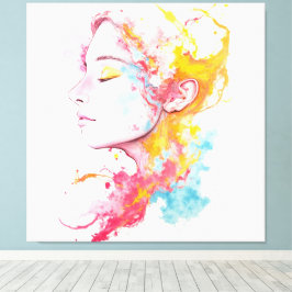 Innere Strahlung Leinwanddruck