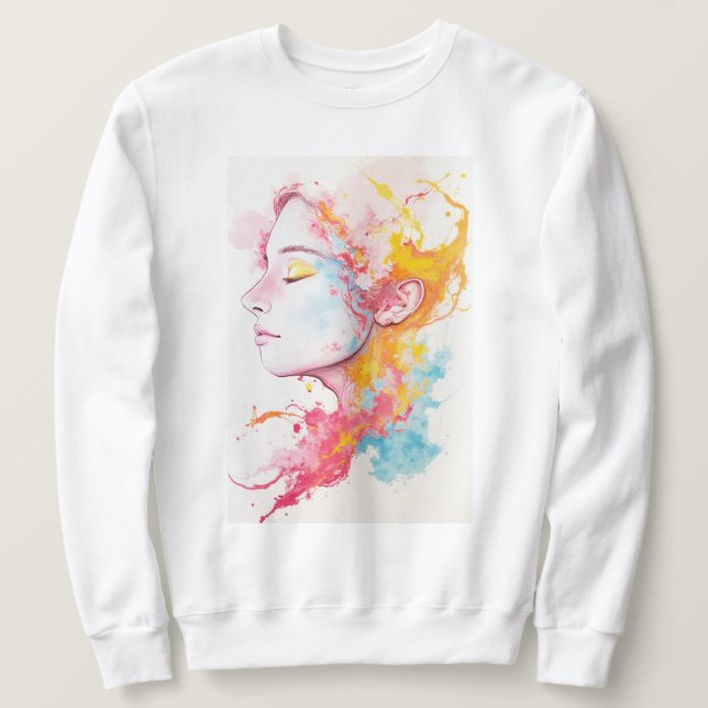 Innere Strahlung Sweatshirt (Design vorne)