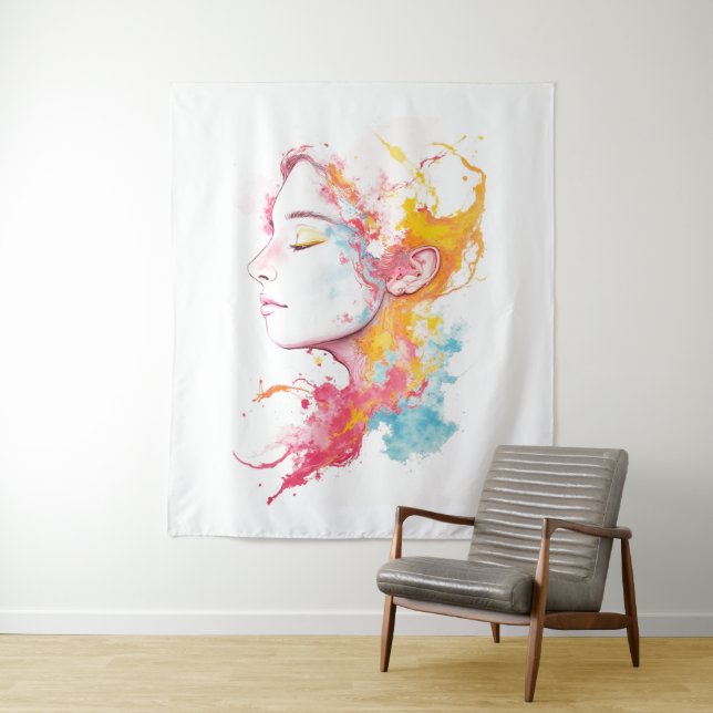 Innere Strahlung Wandteppich (Beispiel)