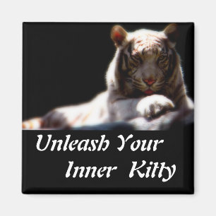 Innere TigerKitte Magnet