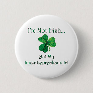 Inneren Kobold-St Patrick Tagesknopf Button