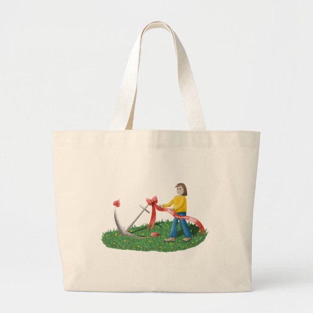 Innerer Anker Jumbostoffbeutel Tasche (Vorne)