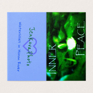 INNERER FRIEDENSminikarten 2x3.5 horizontal Visitenkarten